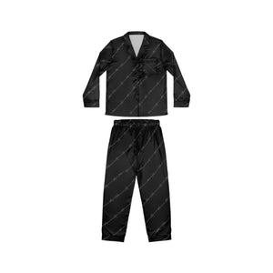 Jagged Satin Pajamas