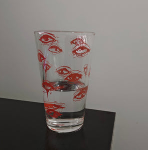 Suspicions Pint Glass