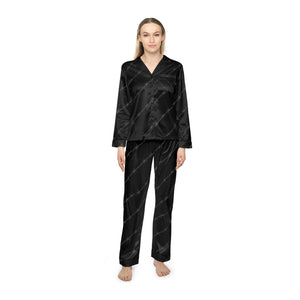 Jagged Satin Pajamas