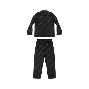 Jagged Satin Pajamas