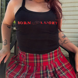 Born Lucky Tank Top